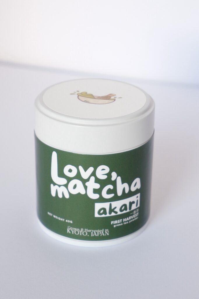 Akari 40g Can - Love, Matcha